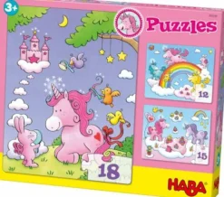 Puzzles Einhorn Glitzerglück