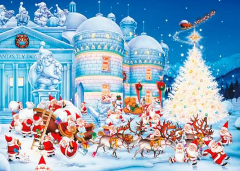 Pz Weihnachten Toy Factory 1000 Teile