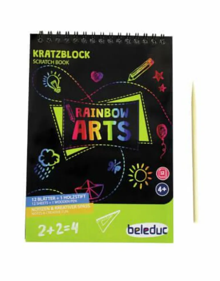 Rainbow Arts Kratzblock