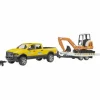 RAM 2500 Rental Service mit Minibagger