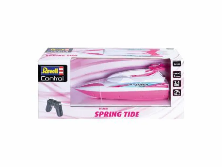 RC Boat Spring Tide Pink, Revell Control Ferngeste