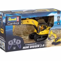 RC Construction Vehicle Mini Digger, Revell Contro