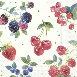 RED SUMMER FRUITS Lunch-Servietten L 854300