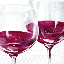 RED WINE GLASSES Cocktail-Servietten C1046700