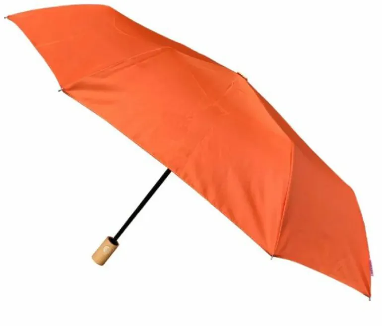Regenschirm Eco-friendly Compact Automatic "Cognac