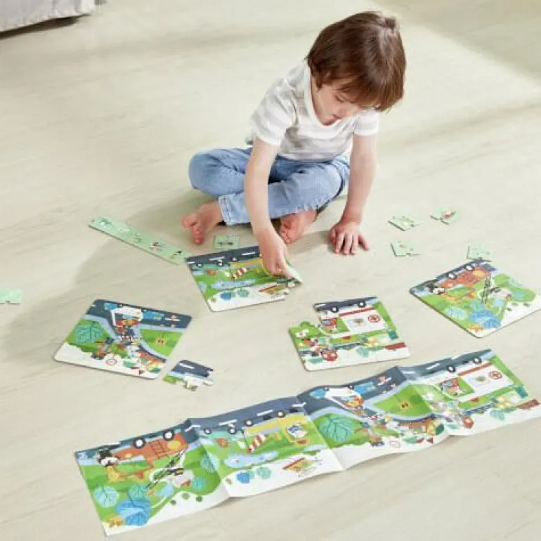 Rettungsfahrzeuge-Puzzle
