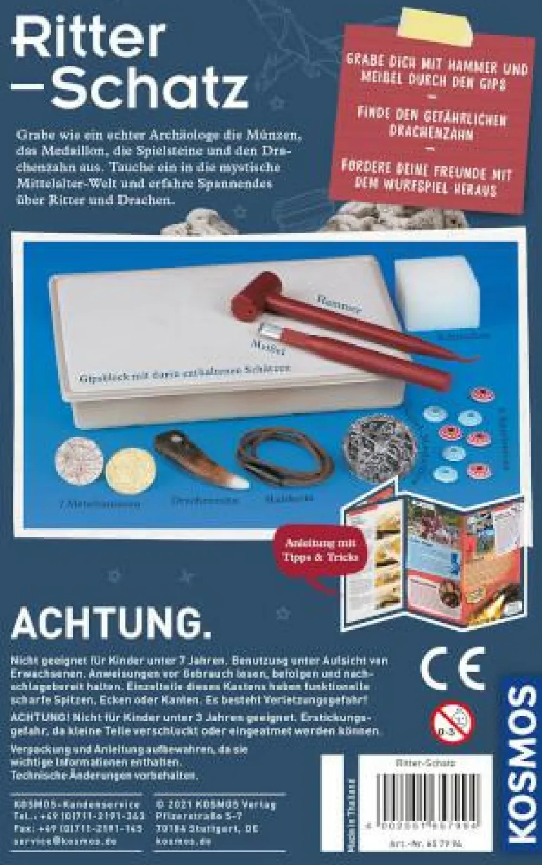 Ritter-Schatz - Grabe funkelnde Münzen und Spielst