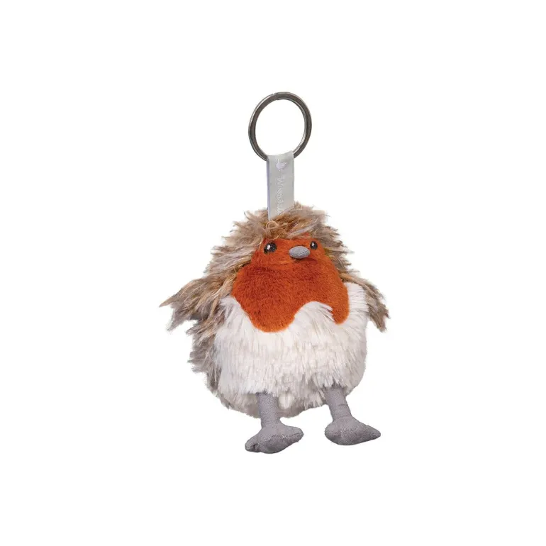 Robin Plush Keyring Rotkelchen