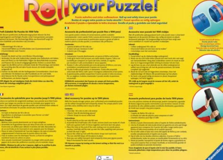 Roll your Puzzle!: für 300-1500 Teile