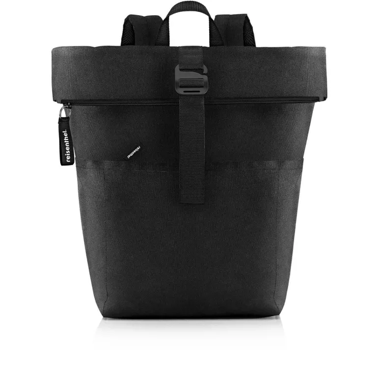Rolltop backpack black Rucksack