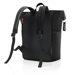 Rolltop backpack black Rucksack
