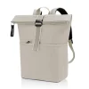 Rolltop Backpack Herringbone Sand Rucksack