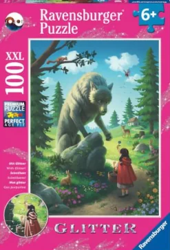 Rotkäppchen und der Wolf - Puzzle 100 Teile