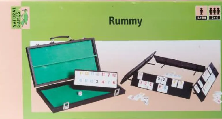 Rummy im Koffer 106 Steine