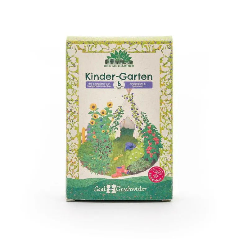 Saatgeschwister Saatgutset Kinder-Garten (Bio)