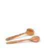 Salatbesteck No 1 Olivenholz 31,5cm