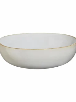 Salatschale, sand D. 29,5 cm, H. 9 cm