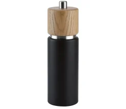 Salzmühle HANNOVER 18 cm Gusseisen / Eiche
