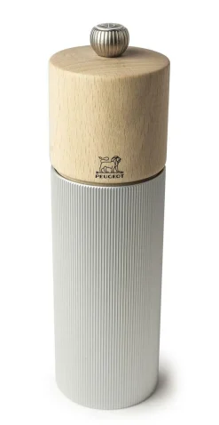 Salzmühle Line Aluminium/Natur 18 cm