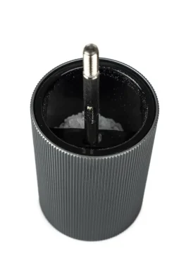Salzmühle Line Aluminium/Natur 18 cm