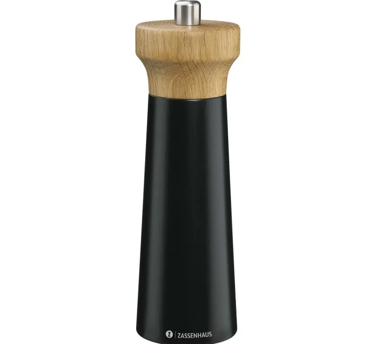 Salzmühle WESTERLAND 18 cm schwarz/Eiche