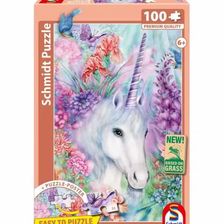 Sanfte Einhornschönheit 100 Teile
