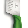 Santokumesser 17cm grün Kullenschliff
