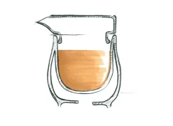 Sauciere mit Deckel, doppelwandig