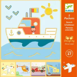 Schablonen: Transport & Co