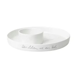 Schale „Das Leben ist ein Fest", Ø:25cm, H.5cm