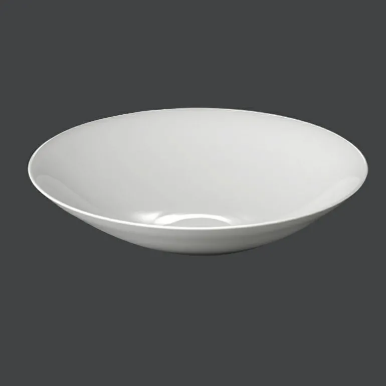 Schale 33 cm coupe Pure Weiss Fine Bone China