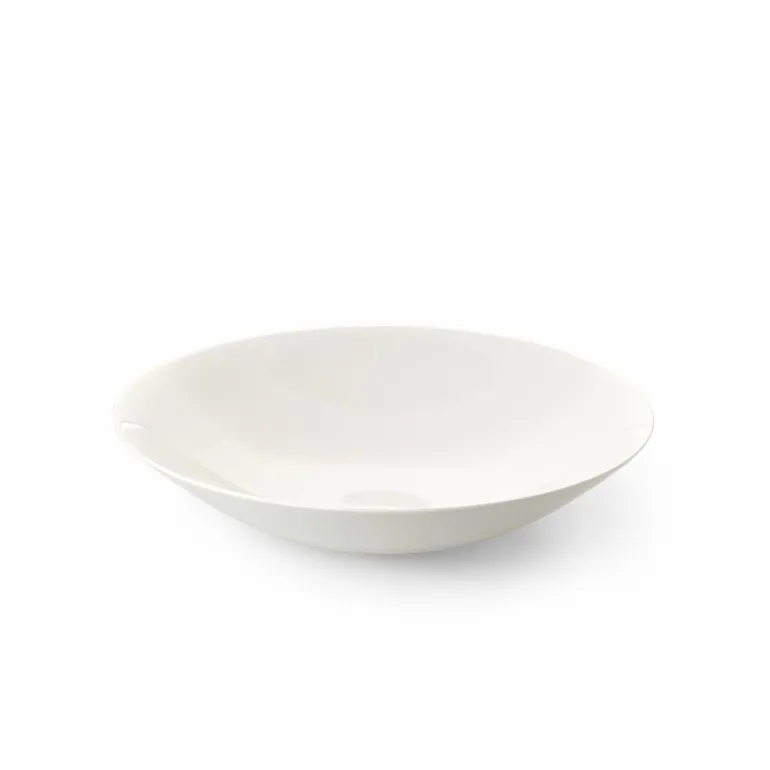 Schale 24 cm Coupe Weiss Fine Bone China