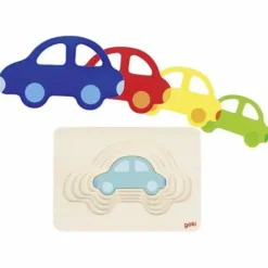 Schichtenpuzzle Auto