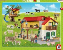 Schleich - Rahmenpuzzle 16T/24Teile