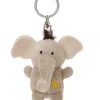 Schlüsselanhänger - Elefant mit Stern 5 cm