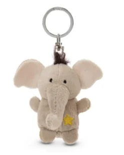Schlüsselanhänger - Elefant mit Stern 5 cm