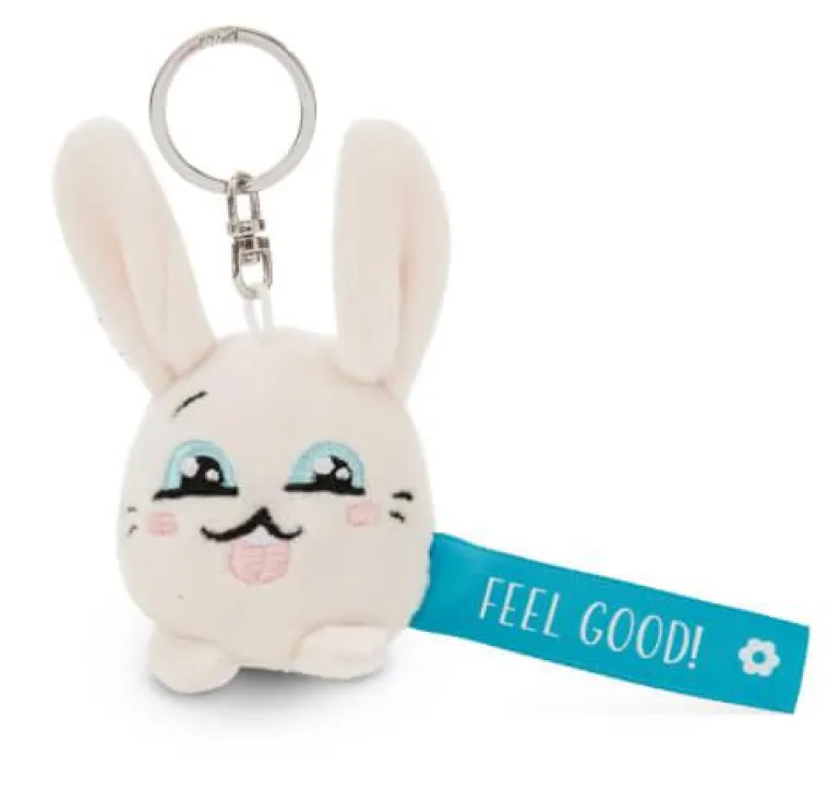 Schlüsselanhänger Hase - Feel Good! 5 cm