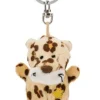 Schlüsselanhänger - Leopard mit Stern 5 cm