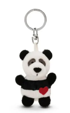 Schlüsselanhänger - Panda mit Herz 5 cm