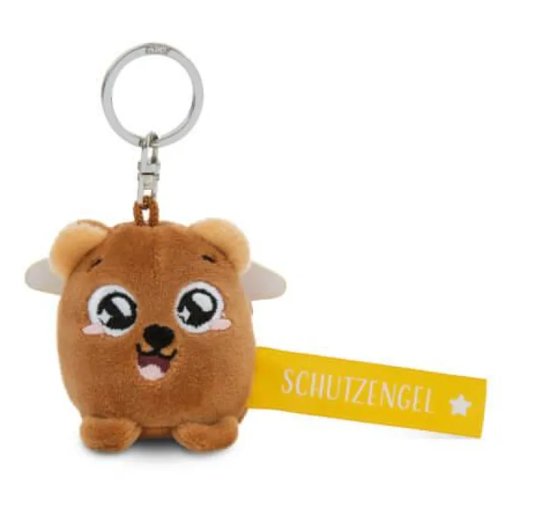 Schlüsselanhänger Bär - Schutzengel 5 cm