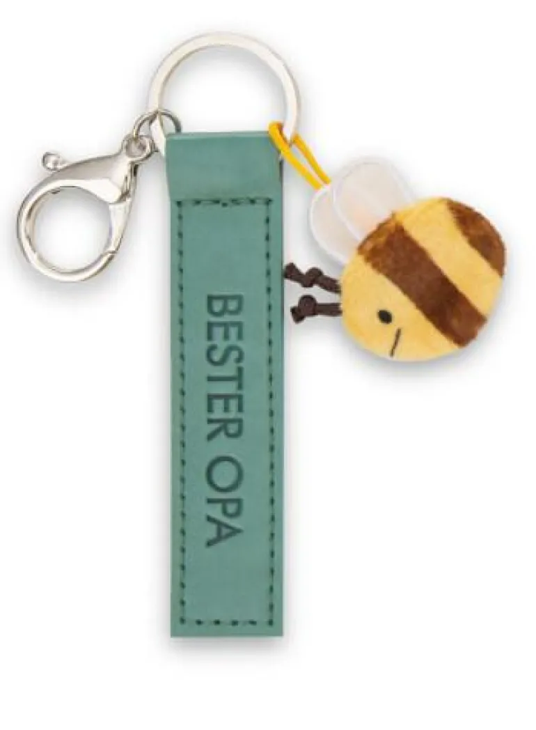 Schlüsselanhänger - bester Opa 10 cm