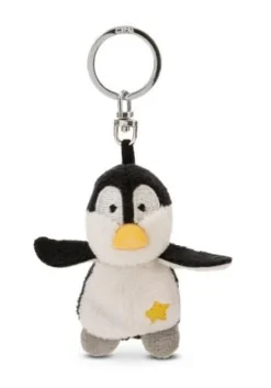 Schlüsselanhänger - Pinguin mit Stern 5 cm