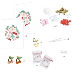 Schmuck basteln: Kirschen