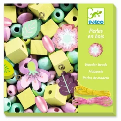 Schmuck basten: 450 Holzperlen Kleine Tiere
