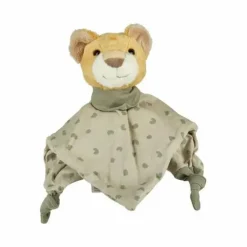 Schmusetuch M Löwe Leo, Steingrau