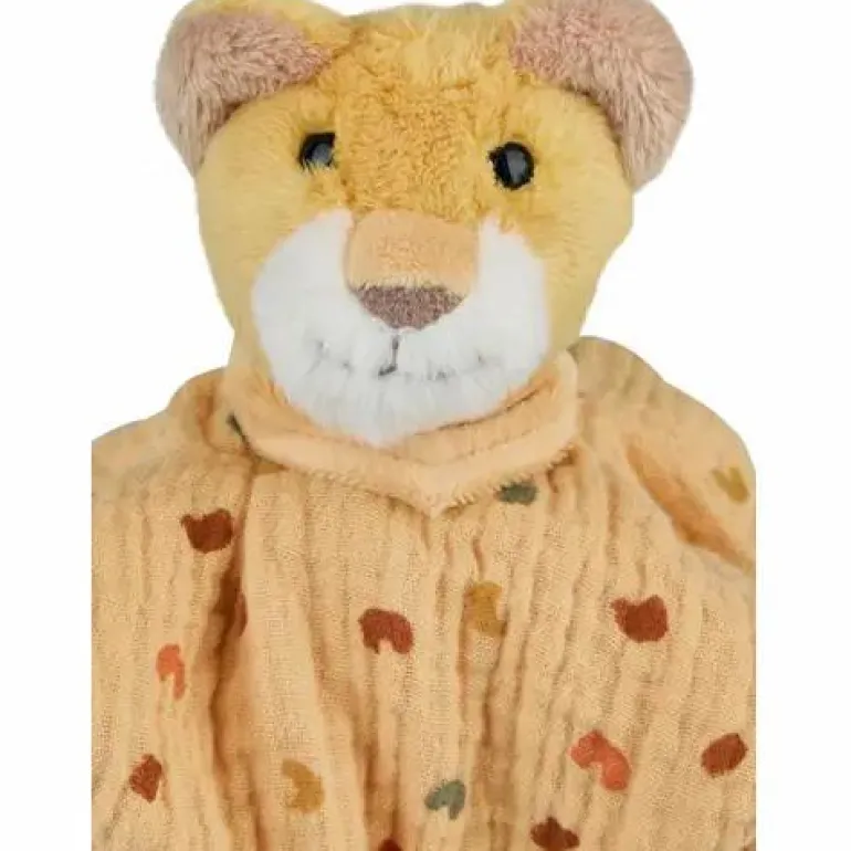 Schmusetuch S Löwe Leo, ocker