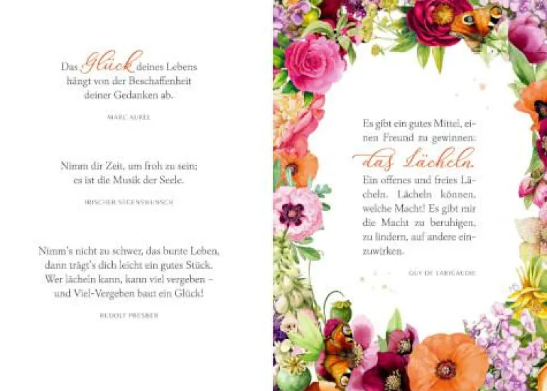 Schöner lesen! No.47: Lächle & die Welt lächelt m.