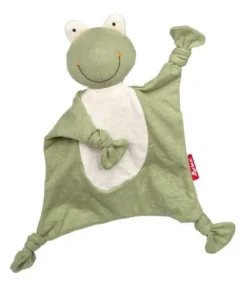 Schnuffeltuch Frosch Yellow