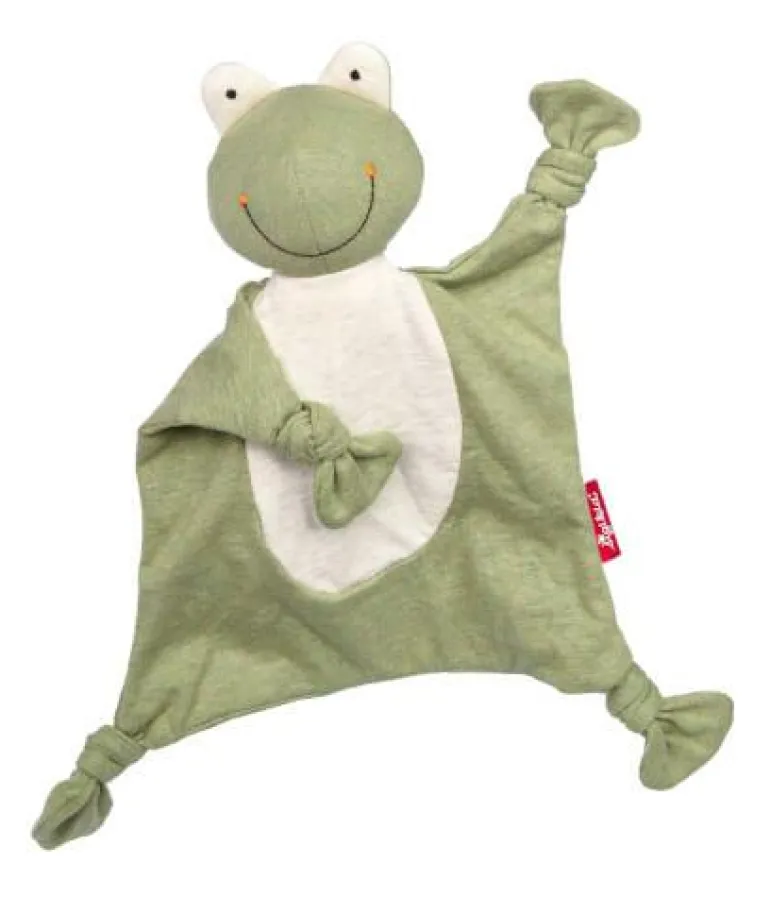 Schnuffeltuch Frosch Yellow