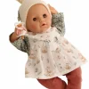 Schnullerbaby "Amy" Kleidung rot/grün/weiß, Gr.45c